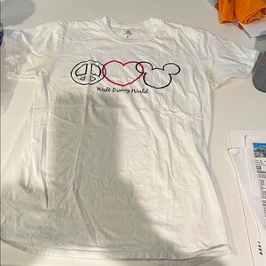 Disney White T-Shirt with Logo